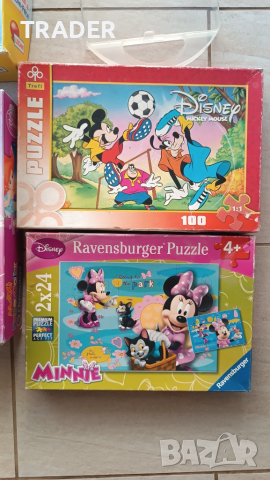 Пъзел Елза и Анна Малката русалка Мики Мини Маус Minnie Mickey Mous, снимка 4 - Игри и пъзели - 40010329