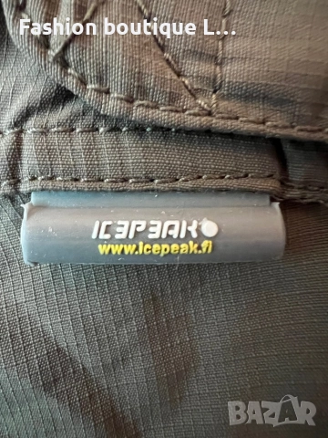 Ice Peak Дамски зелен шушляков панталон с джобове 38 размер с цип за премахване на крачолите 💚💚💚, снимка 8 - Панталони - 52117035