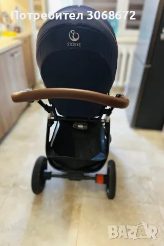 Комбинирана бебешка количка Stokke Trailz, снимка 4 - Детски колички - 49524367