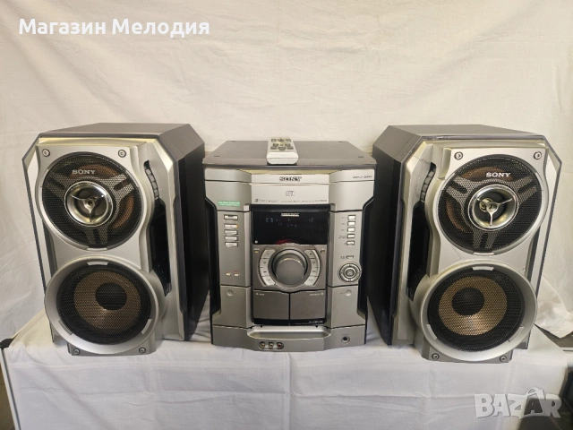 Аудиосистема Sony MHC-RG330 – AUX, CD и Радио (Отличен звук), снимка 3 - Аудиосистеми - 48055329