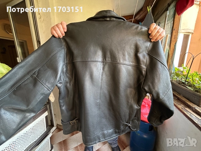 Кожено яке от телешки бокс , снимка 3 - Якета - 52159561