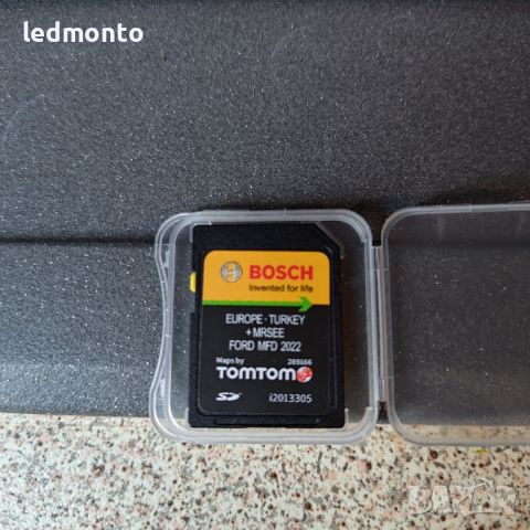 Оригинална SD карта за навигация Ford MFD Sync  C-Max, B-Max, Kuga Focus, снимка 1 - Части - 45513659