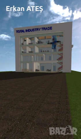 Парцел 5760 м2 с проект за офис сграда и складове – Пловдив, Южна промишлена зона, снимка 6 - Парцели - 54203073