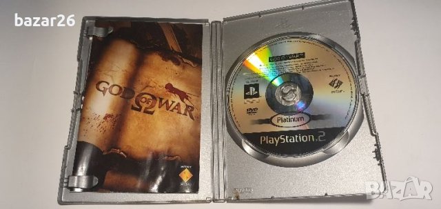 God of war  ps2 Playstation 2, снимка 2 - Игри за PlayStation - 46444015