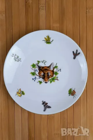 3 чинии с диви животни - Herend, снимка 4 - Чинии - 49874221