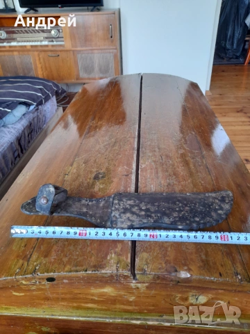 Стара кожена кания за нож #23, снимка 7 - Други ценни предмети - 53297856