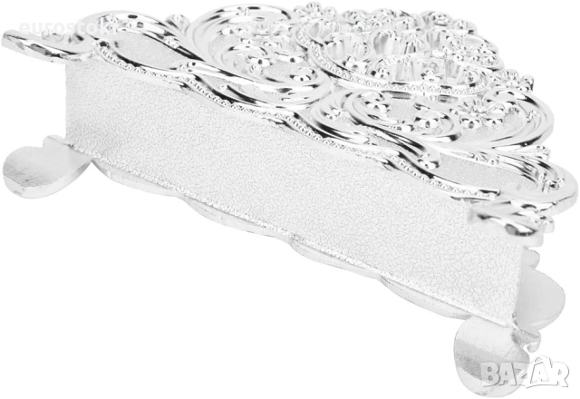 Поставка за салфетки за маса за хартиени салфетки, за ресторант, хотел, сребърна, снимка 3 - Други - 51766238