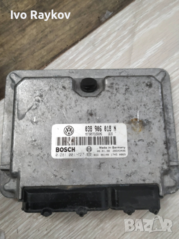компютър VW VOLKSWAGEN PASSAT 1.9 TDI 038 906 018 N, 038906018N, BOSCH, 0281001727