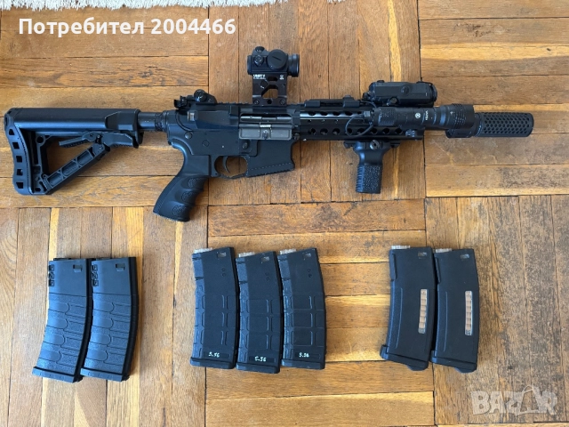 Airsoft G&G CM16 FFR A2 - full upgrade, снимка 1