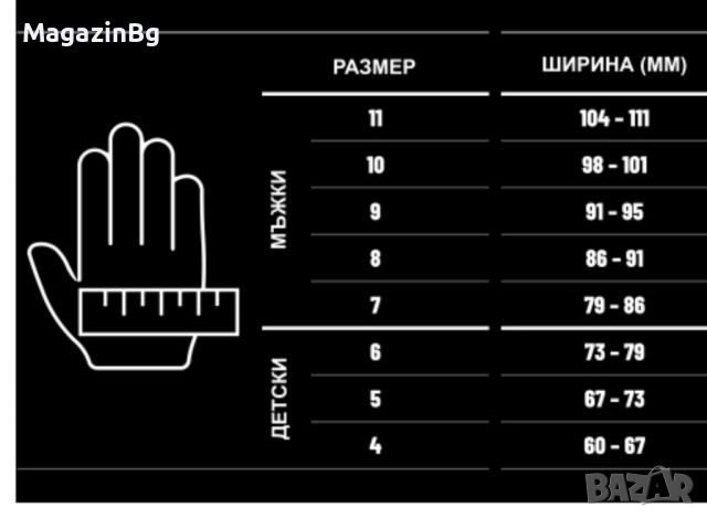 Вратарски ръкавици MAXIMA размер 8, снимка 3 - Футбол - 46695672