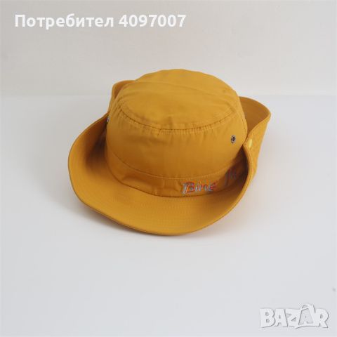 Лятна детска рибарска шапка Bing Ni с голяма периферия за момчета и момичета, снимка 8 - Шапки - 45683992