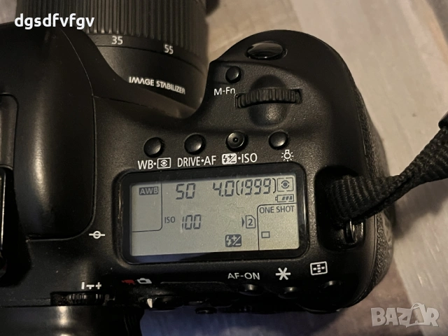 Canon EOS 7D Mark II + обектив Canon EF-S 18-55mm f/3.5-5.6 IS STM, снимка 3 - Фотоапарати - 53948257