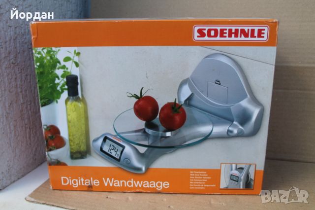 Немски кухненски дигитален кантар ''Soehnle'', снимка 1 - Друга електроника - 46472395