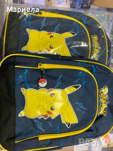 Чанта за детска градина Pokemon Pikachu 3D  / 32х26х10 см., снимка 3 - Раници - 47631909