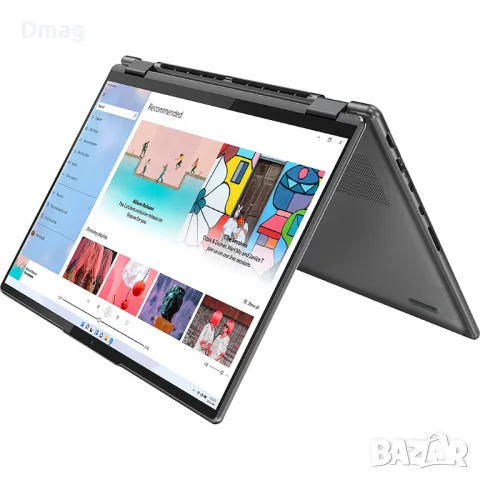 16" тъч Yoga 7 / Intel Core i7-1355u / 16GB / 1TB SSD /Win11, снимка 6 - Лаптопи за работа - 48379111