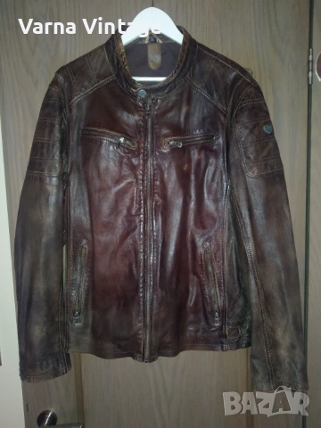 Мъжко кожено яке Gipsy, размер 2XL.