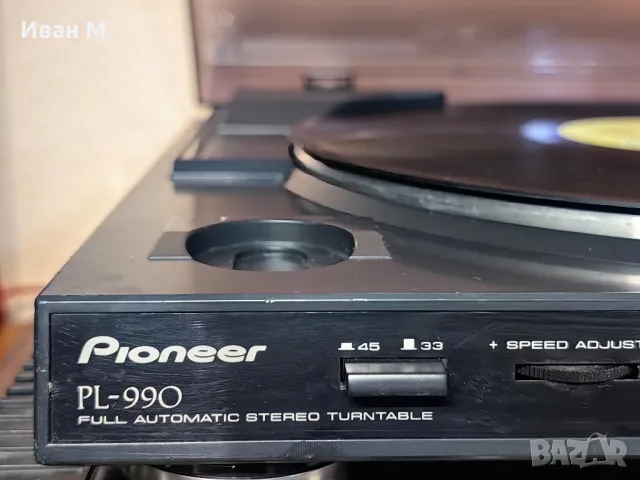 грамофон Pioneer PL-990 , снимка 13 - Грамофони - 48517176