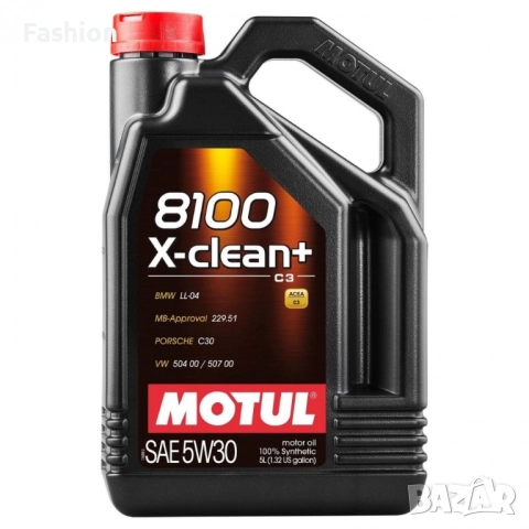 Motul 8100 X-clean+ C3 5W-30 - 5 Литра 100% оригинално моторно масло от Германия