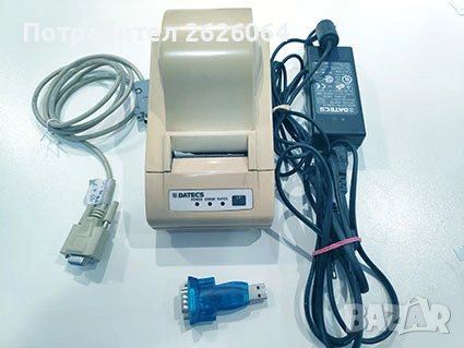 Принтер Datecs EP-50 POS/Кухненски/Етикетен принтер , снимка 3 - Принтери, копири, скенери - 53868000