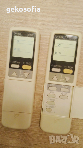 Дистанционно управление за климатик Daikin използвано, снимка 4 - Климатици - 52805764