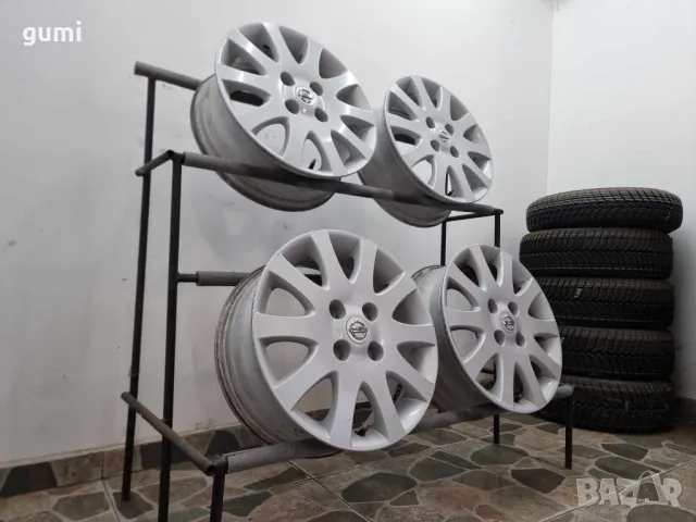 4бр 16ски джанти за Nissan 4x114.3mm A160535 , снимка 6 - Гуми и джанти - 47065054