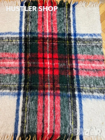 Покривка/одеало VINTAGE GLEN CREE 100 % MOHAIR. Размер 90х110, снимка 6 - Нумизматика и бонистика - 53138876
