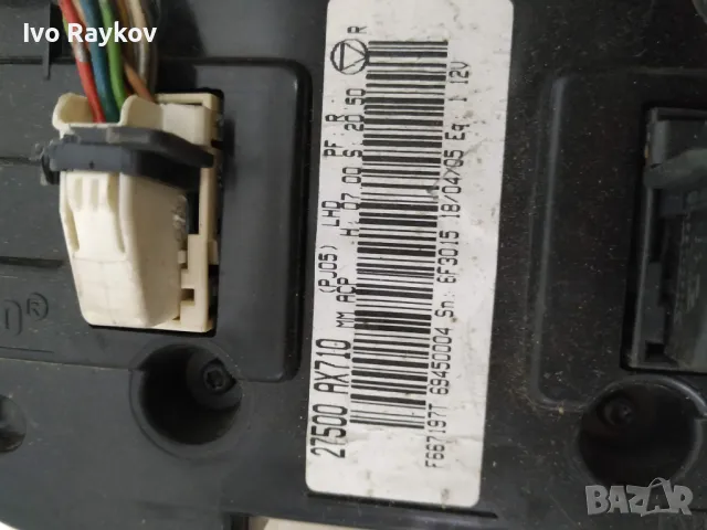 Панел климатроник за Nissan Micra III Hatchback (01.2003 - 06.2010), Valeo 27500 AX710, снимка 7 - Части - 50056875