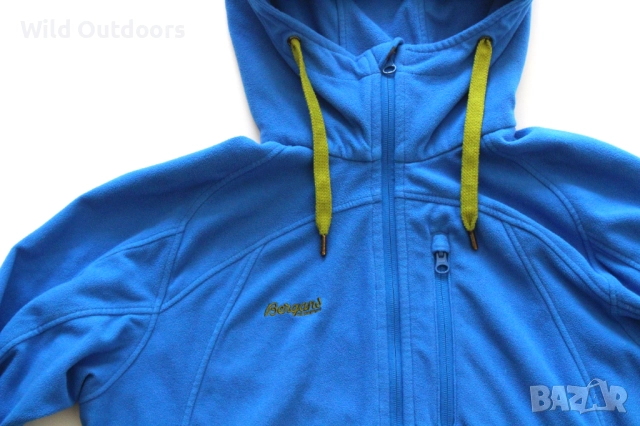 BERGANS OF NORWAY - мъжки поларен суичър, размер L, снимка 2 - Спортни дрехи, екипи - 52040413