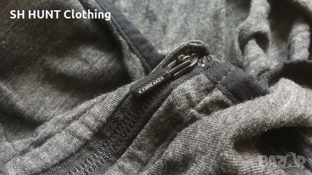 Icebreaker Sweatshirt 84% Merino Wool размер M суичър 84% Мерино вълна - 2347, снимка 8 - Суичъри - 53787702