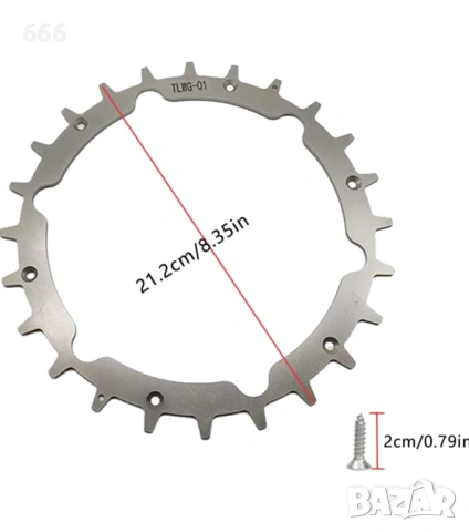 2 бр Теглови колела за косачка Gardena, снимка 5 - Други - 53251292