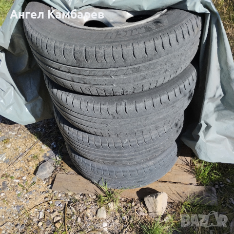 Алуминиеви джанти с летни гуми, снимка 3 - Гуми и джанти - 45009477