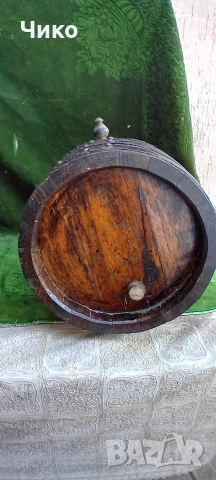 здраво дъбово дървено буре 10л, снимка 6 - Антикварни и старинни предмети - 54115004