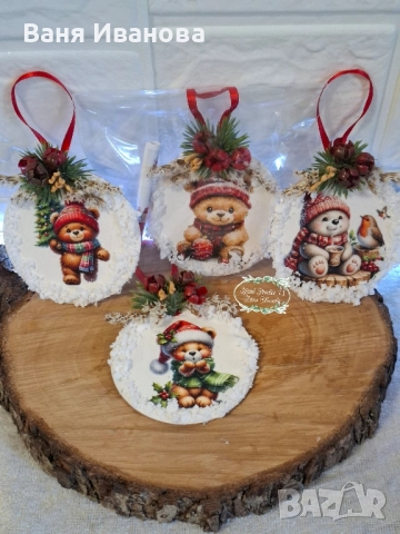 Коледен късмет, коледна играчка, снимка 2 - Плюшени играчки - 47711491