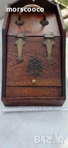 Старинен сандък за въглища , снимка 5 - Антикварни и старинни предмети - 51586943