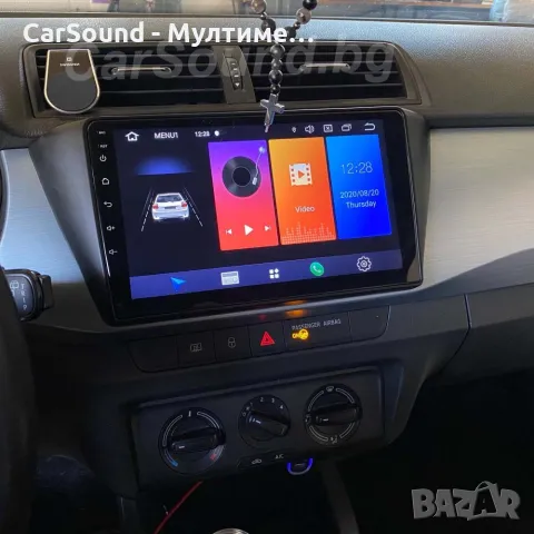 Skoda Fabia 3 - 9" Android 14 Мултимедия Шкода Фабиа CarPlay Навигация Андроид, снимка 2 - Аксесоари и консумативи - 49821815