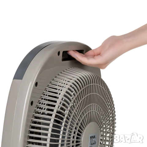 Подов вентилатор Muhler SMX-1235 – 12'', 35W, с бокс и таймер за удобен контрол, снимка 4 - Друга електроника - 51948623