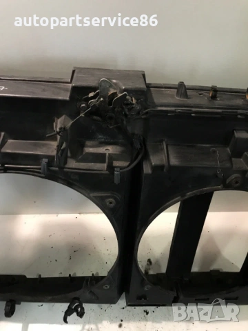 Рамка на вентилатор за радиатор на двигател за Peugeot C8, 807 2.0 HDI (2004) 1484092080, снимка 2 - Части - 53780740