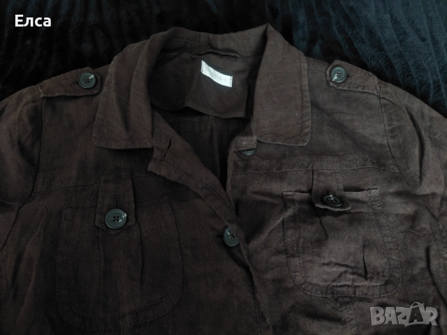 Ленено пролетно_есенно яке, снимка 3 - Якета - 51951825