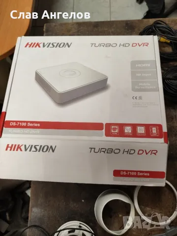 Продавам DVR Hikvision DS-7100 с хард и камери, снимка 6 - Комплекти за видеонаблюдение - 48423395