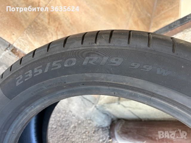 Оригинални джанти 19" за Мерцедес GLK X204 с летни гуми PIRELLI  235/50/19 с DOT 31/2021, снимка 5 - Гуми и джанти - 40608848