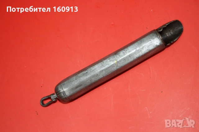 Османски балкански дозатор за барут за кремъчни капсулни пушки пищови., снимка 2 - Антикварни и старинни предмети - 51121564