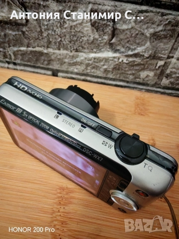 SONY DSC - WX7, снимка 5 - Фотоапарати - 52430418