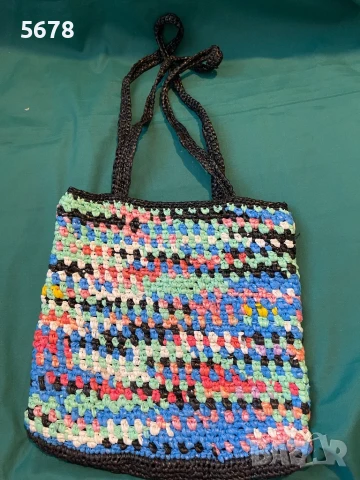 Плетена чанта, снимка 3 - Чанти - 51088321