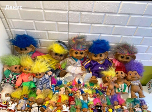 Ретро играчки ТРОЛОВЕ 1990-1992