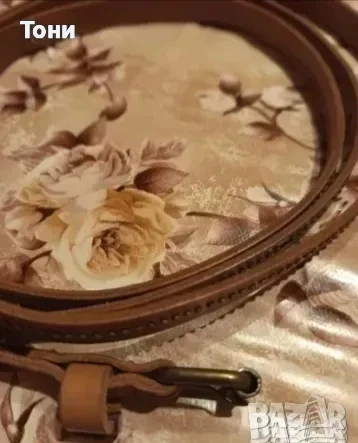 Нов Дълъг Дамски Колан Изцяло от Естествена Кожа 200см. , снимка 6 - Колани - 50953810