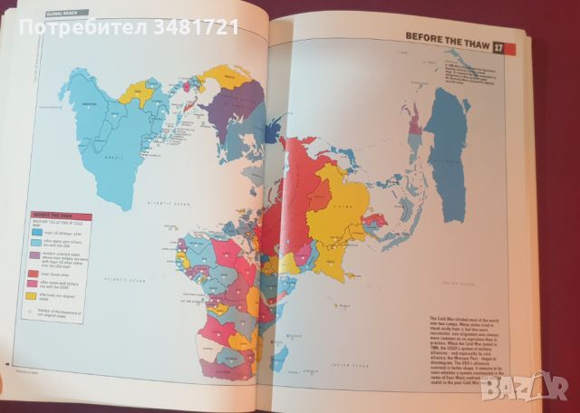 Световен атлас - война и мир по света / An International Atlas - The New State of War and Peace, снимка 7 - Енциклопедии, справочници - 45080680