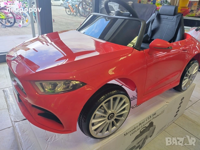 MERCEDES-BENZ 12V Акумулаторна кола CLS 350 червен, снимка 8 - Други - 53849507