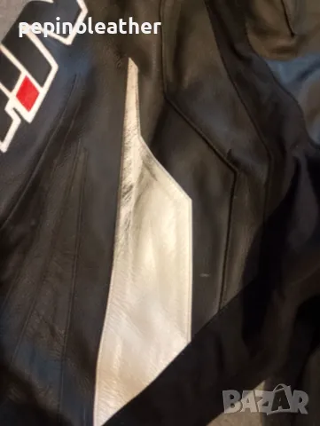 NITRO by Knox - Английски кожен мото панталон с протектори, номер 60, снимка 2 - Панталони - 49817920