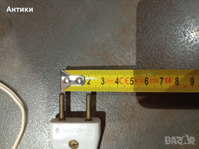 Стара порцеланова лампа , снимка 9 - Антикварни и старинни предмети - 52513737