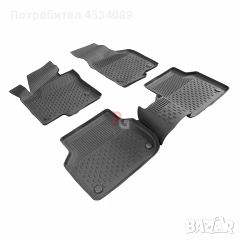 Гумени стелки за VW Tiguan 2007-2015 Sahler, снимка 1 - Аксесоари и консумативи - 48404709